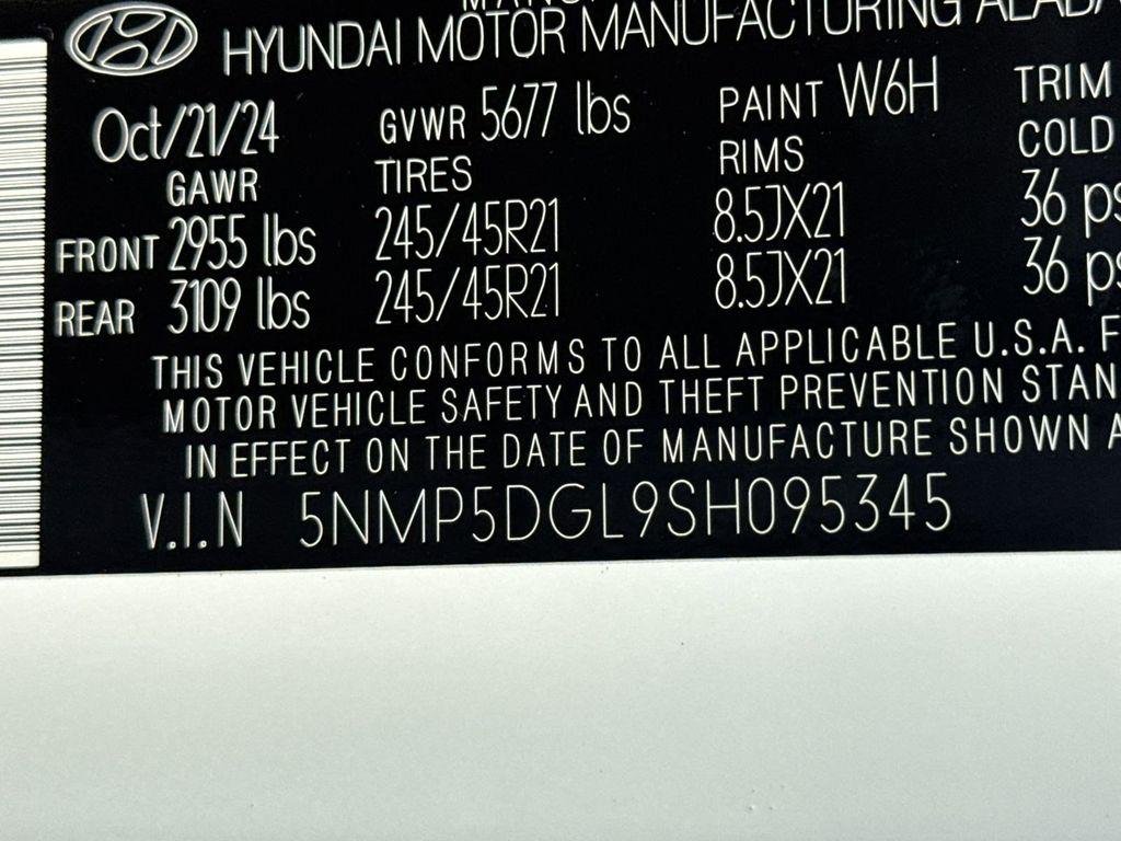 New 2025 White Hyundai Calligraphy AWD image 33