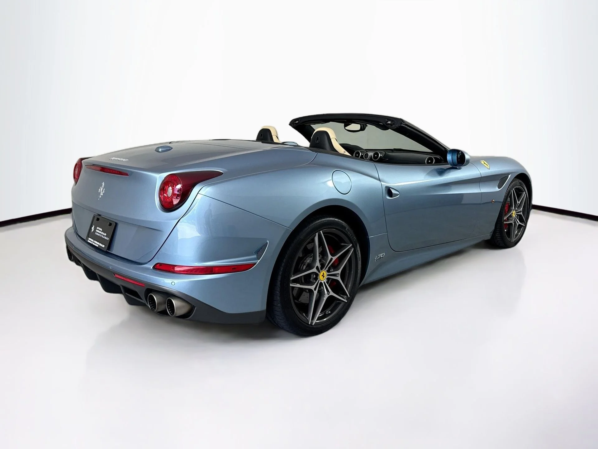 Certified Used 2017 Azzurro Metallic Ferrari T image 7