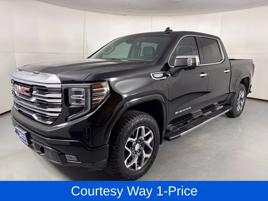 Used 2023 ONYX BLACK GMC SLT image 5