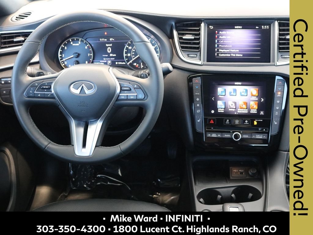 Certified Used 2025 Gray INFINITI LUXE image 7