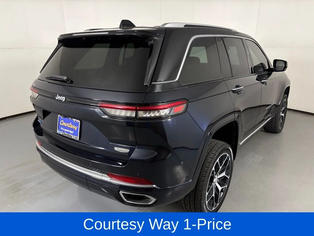 Used 2023 Black Jeep Summit Reserve 4xe image 12