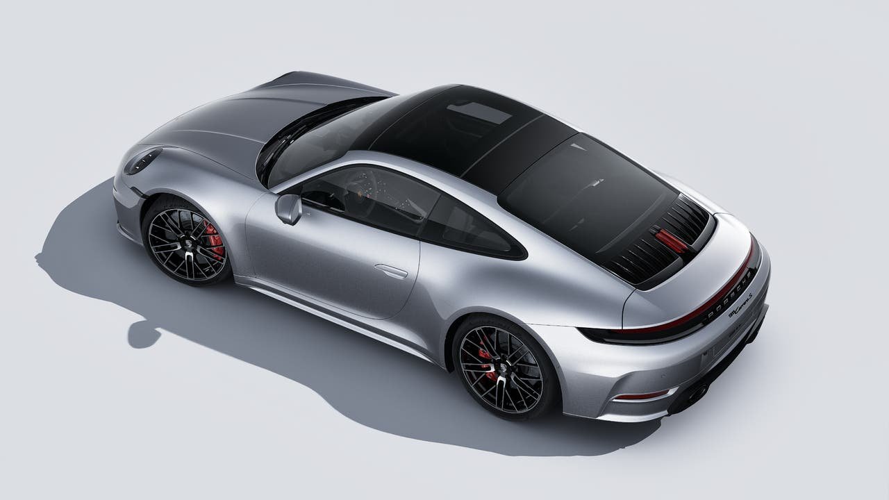 New 2027 GT Silver Metallic Porsche Carrera S image 4