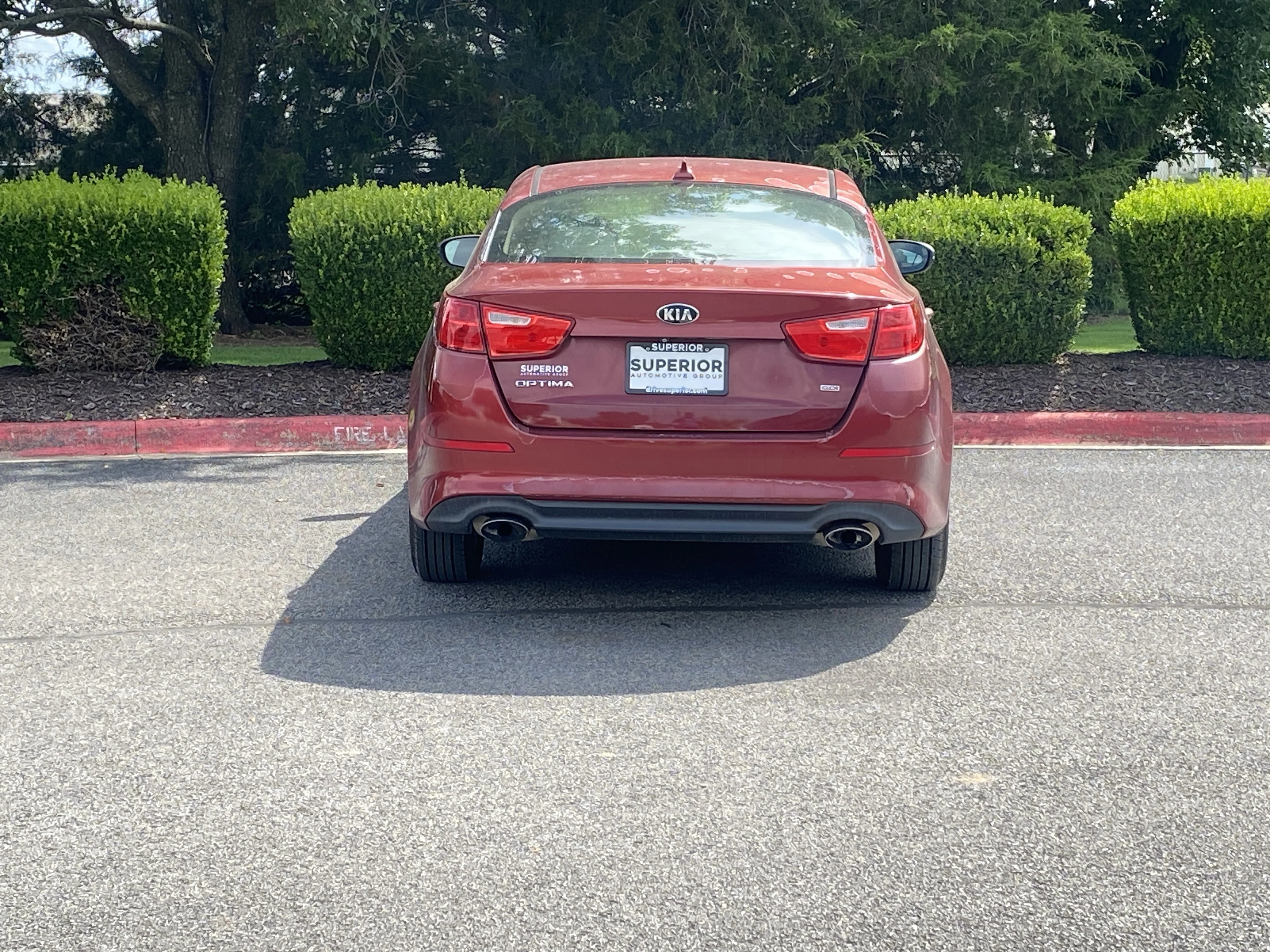 Used 2014 Remington Red Metallic Kia LX image 5