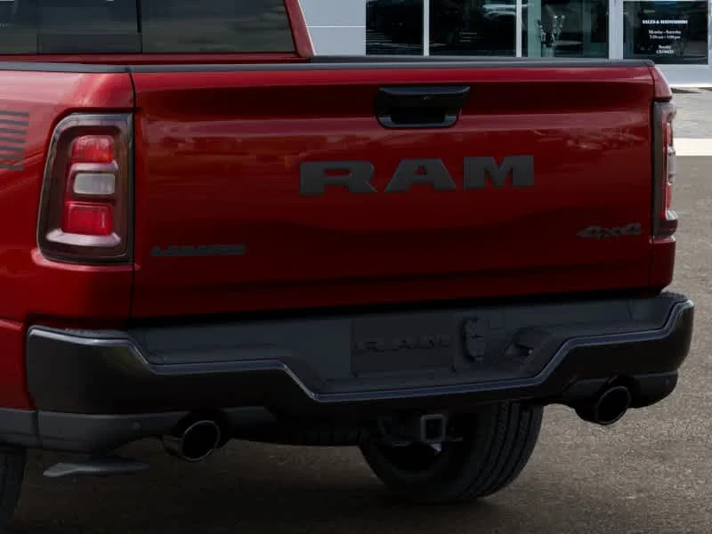 New 2026 Molten Red Pearl-Coat Exterior Paint RAM Laramie image 13