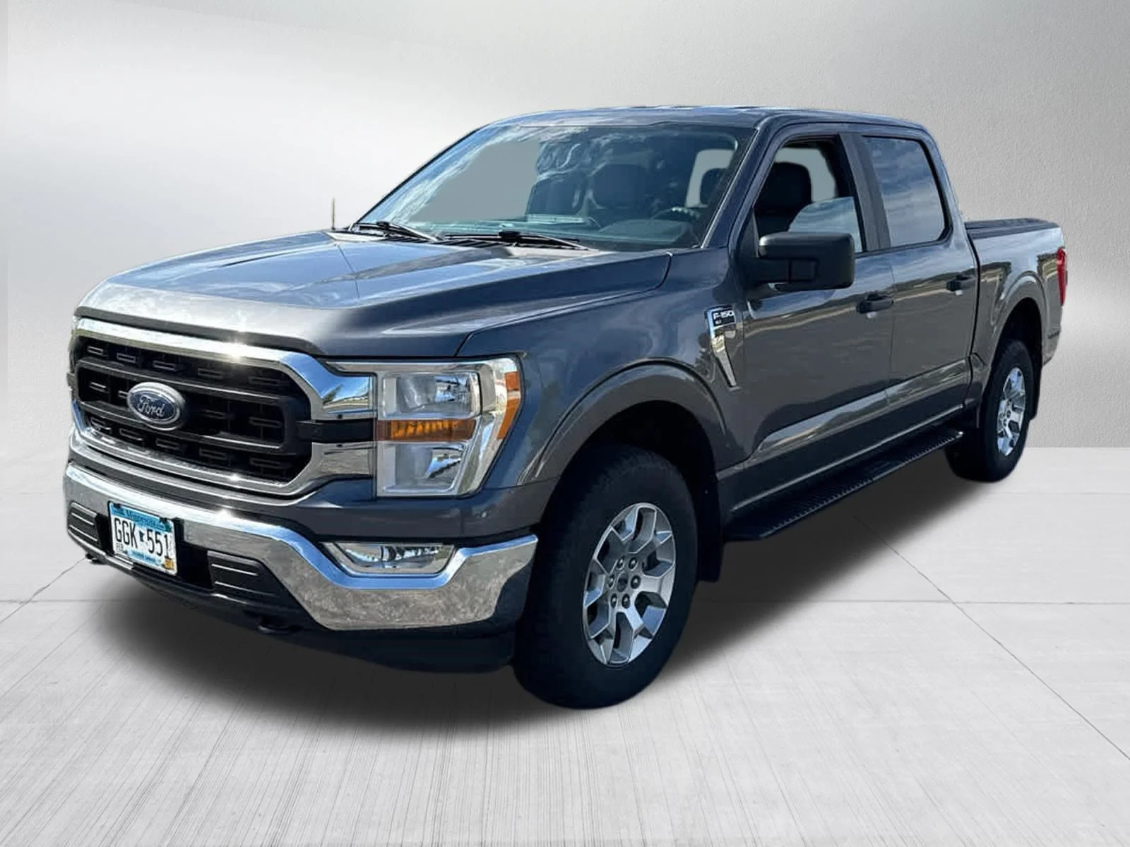 Used 2021 Carbonized Gray Metallic Ford XLT image 3