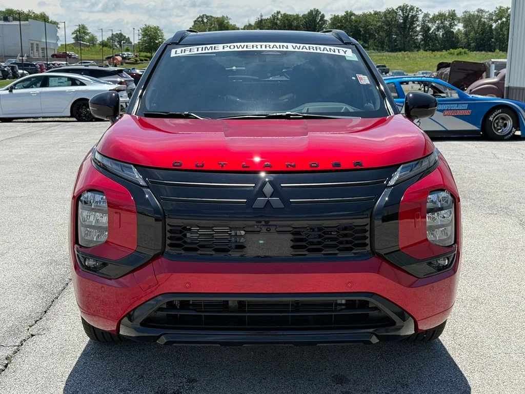New 2026 Red Mitsubishi BLACK EDITION S-AWC image 2