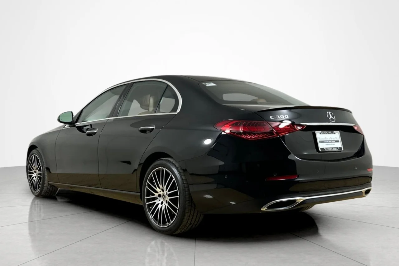 Certified Used 2024 Black Mercedes-Benz C 300 image 3