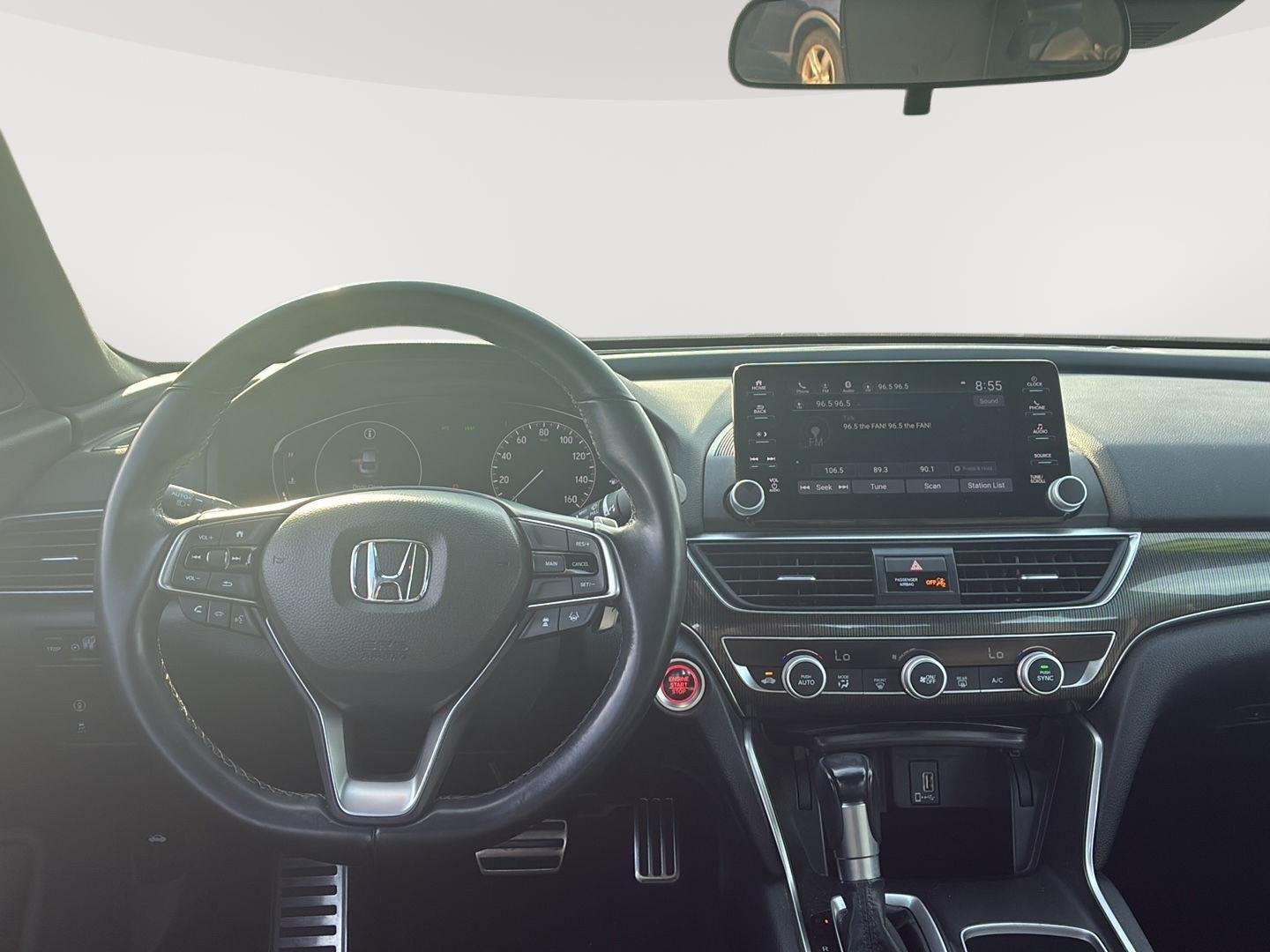 Used 2020 Crystal Black Pearl Honda Sport image 5
