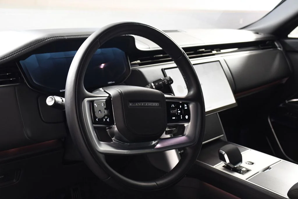 Used 2025 Santorini Black Metallic Land Rover Autobiography image 13