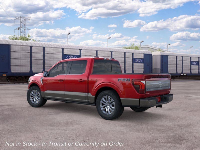 New 2026 Ruby Red Metallic Tinted Cc Ford King Ranch image 4