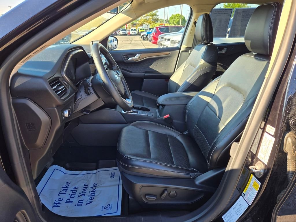 Used 2020 Black Ford Titanium image 14