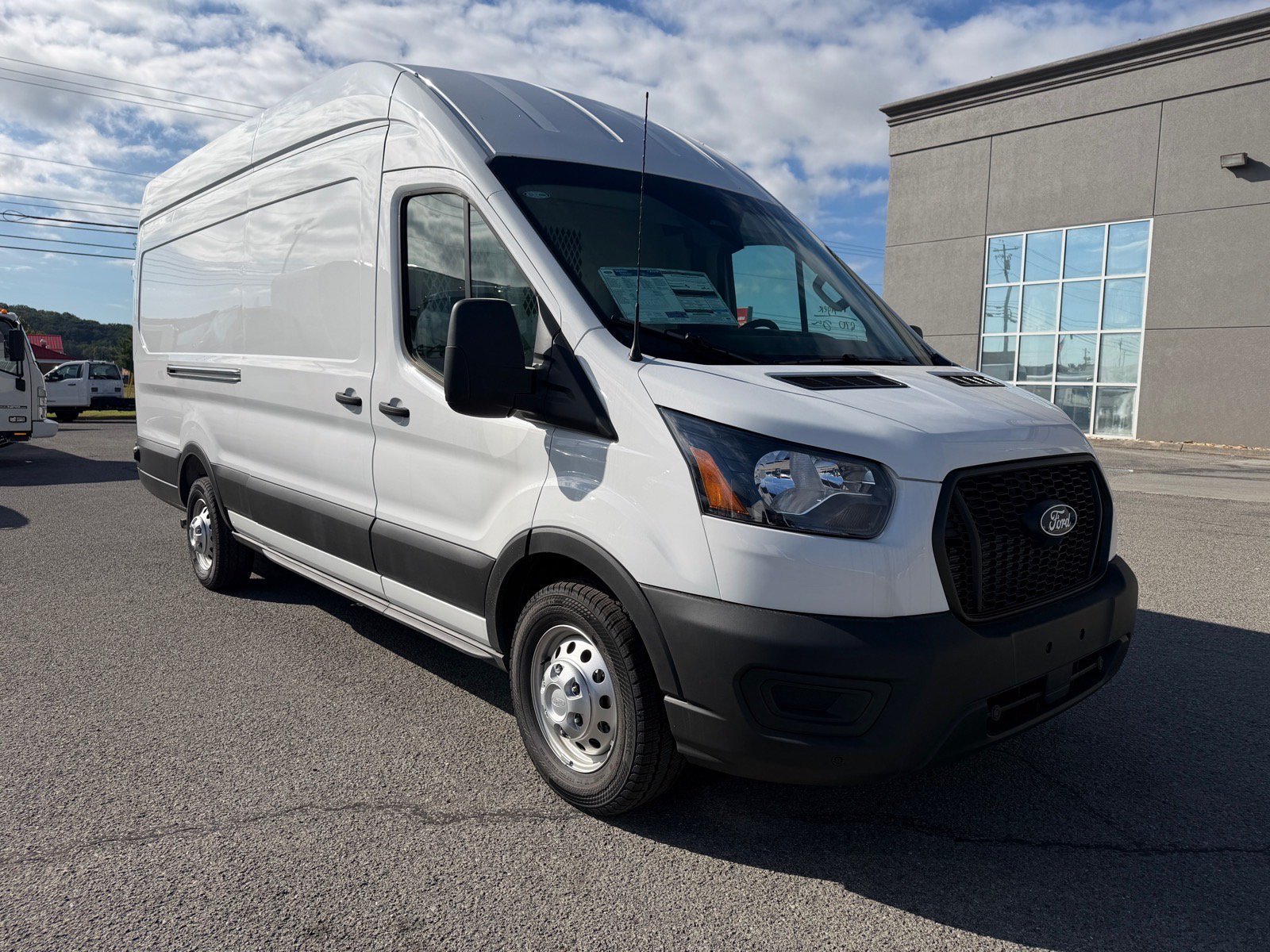 New 2027 Oxford White Ford Cargo Van image 2
