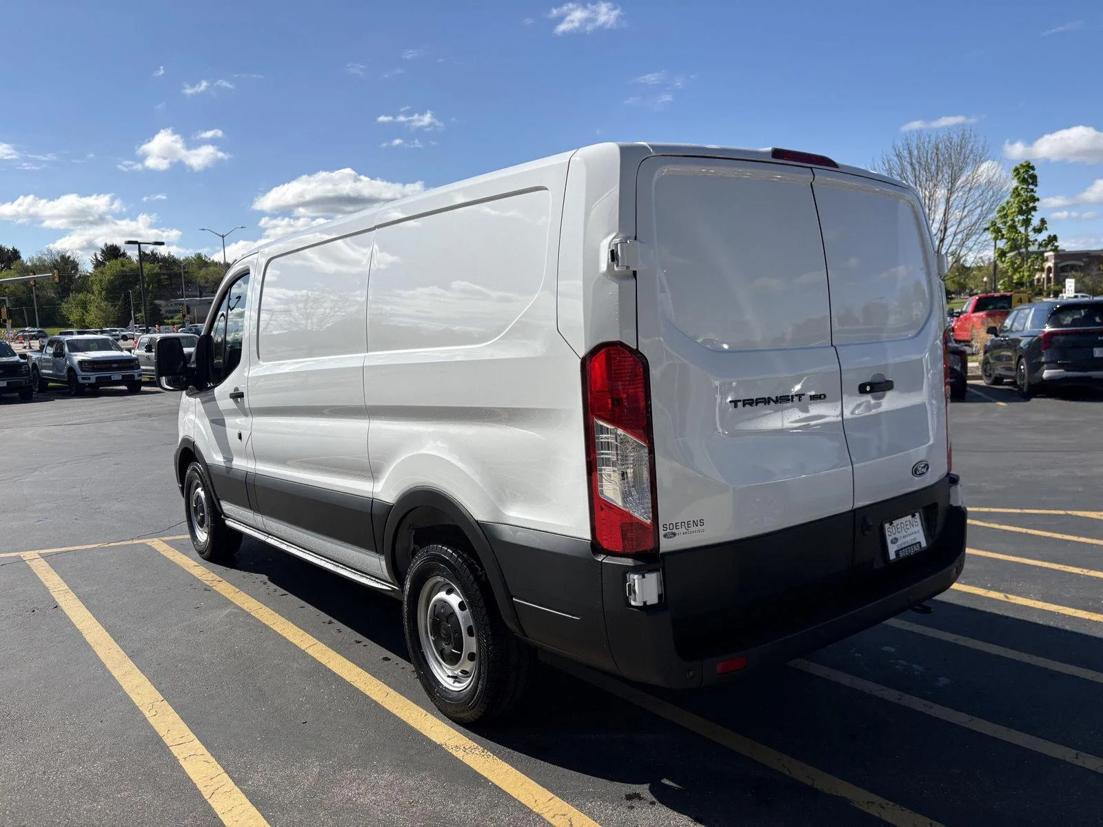 New 2026 Oxford White Ford Cargo Van image 4