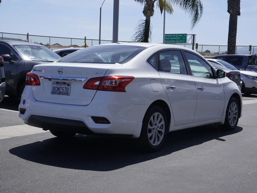 Used 2018 White Nissan SV image 3