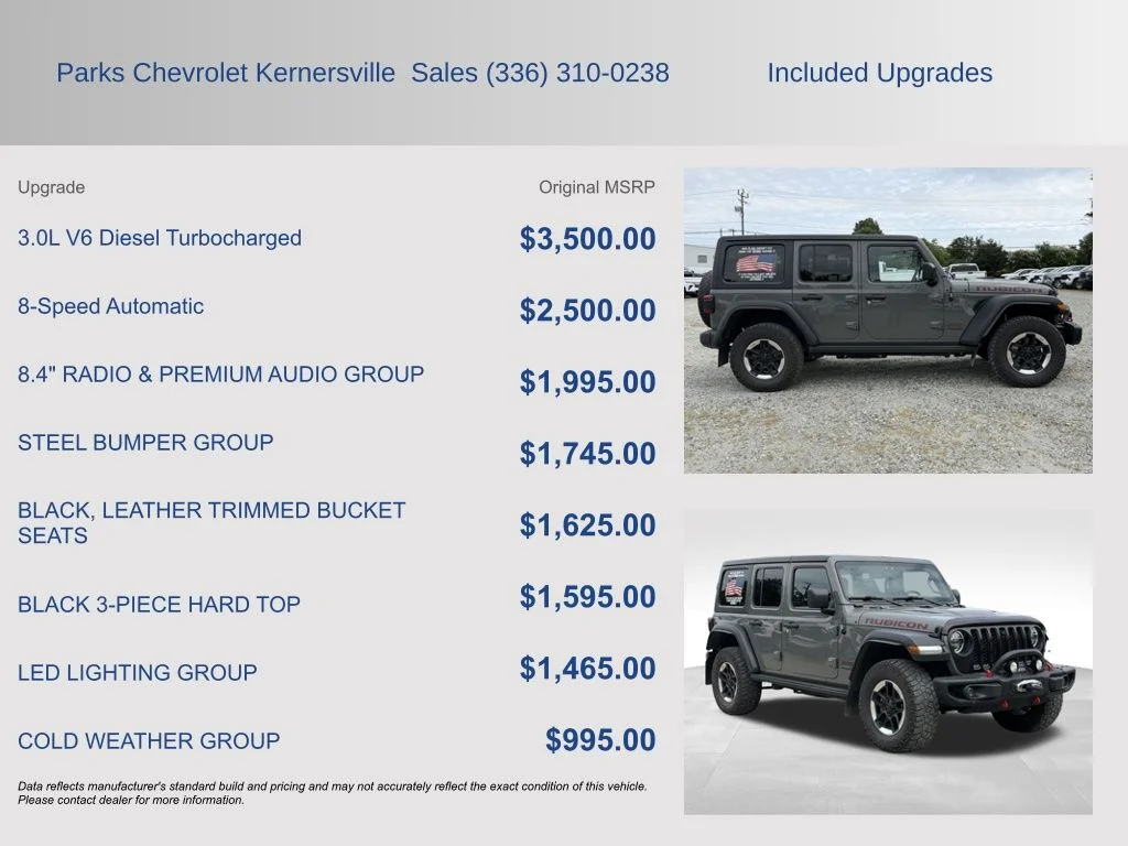 Used 2021 Gray Jeep Unlimited Rubicon image 4