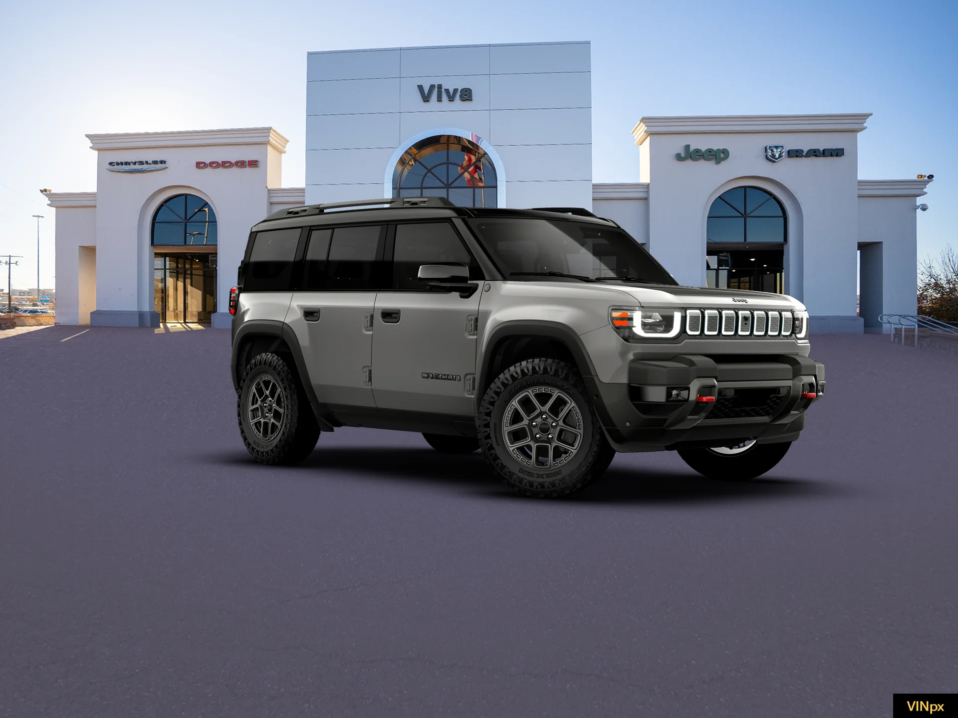New 2026 Ceramic Gray Clear-Coat Exterior Paint Jeep Moab image 11
