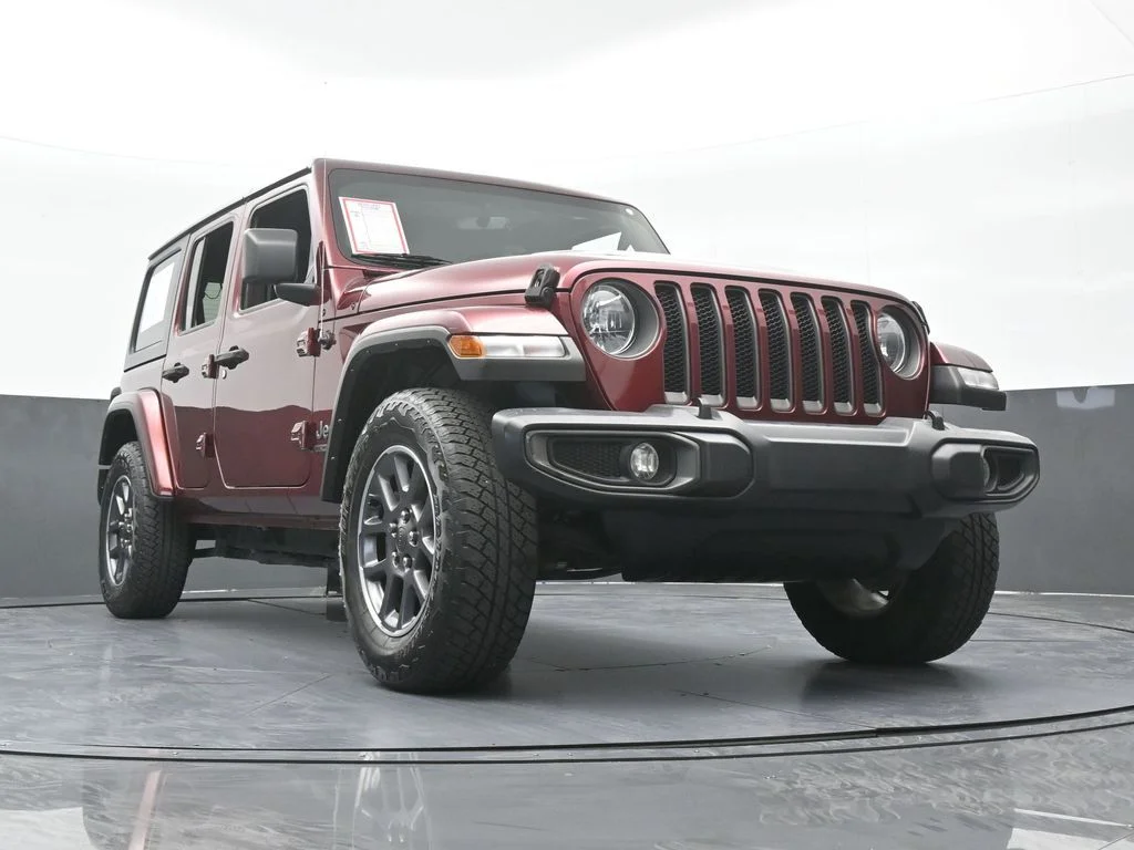 Used 2021 Snazzberry Pearlcoat Jeep Unlimited Sport S image 62