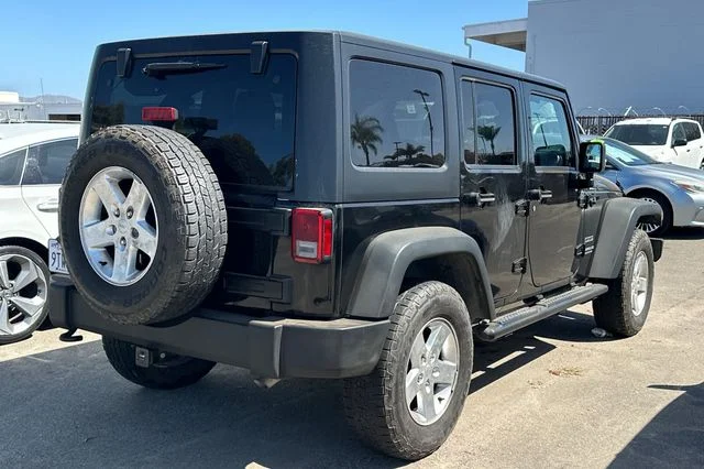 Used 2015 Black Clearcoat Jeep Unlimited Sport image 5