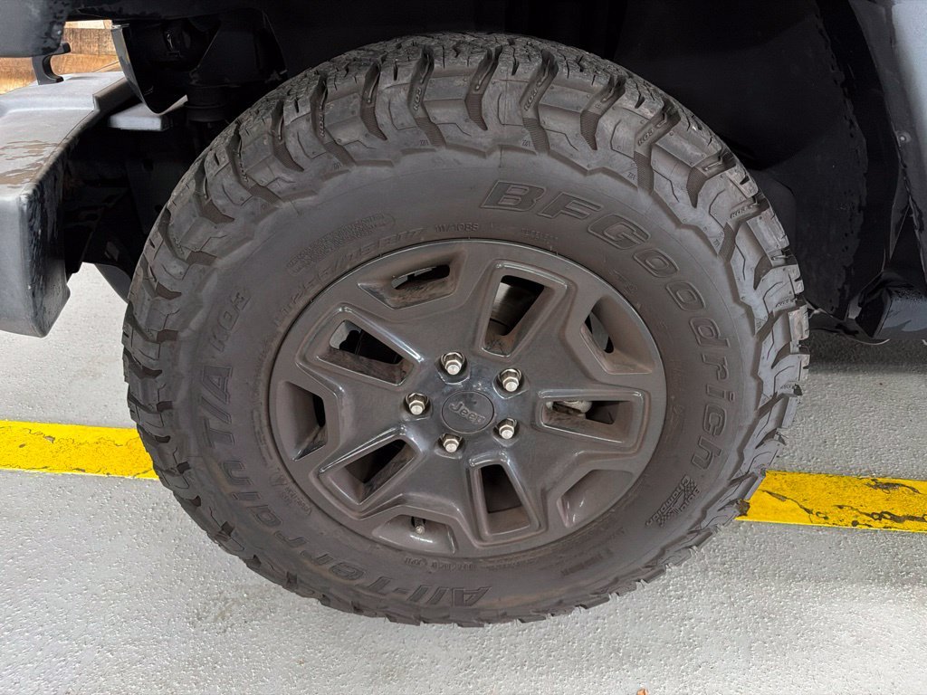Used 2017 Black Clearcoat Jeep Willys Wheeler image 5
