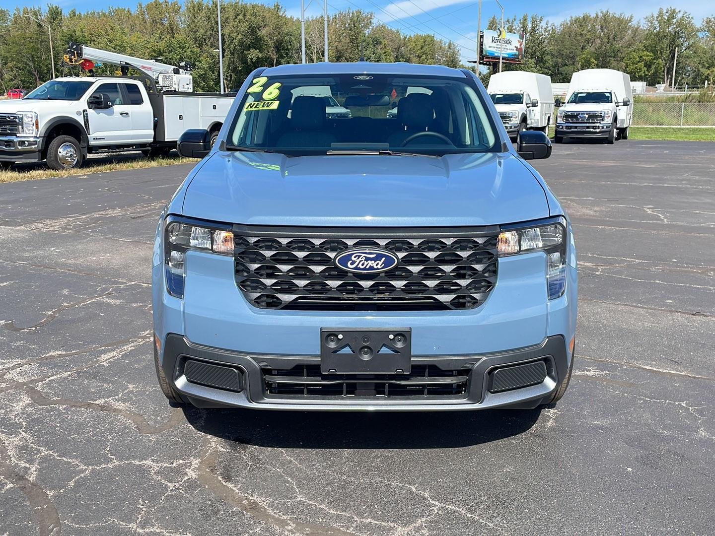 New 2026 Azure Gray Metallic Tri-Coat Ford XLT image 8