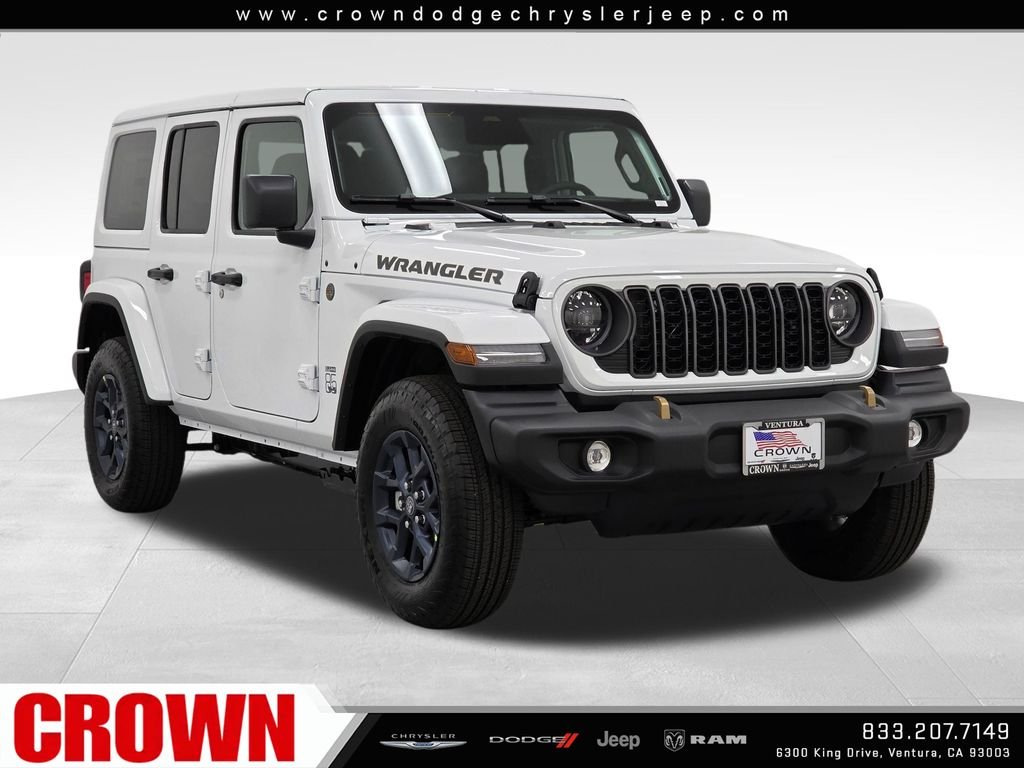 New 2026 Bright White Clearcoat Jeep 85th Anniversary Edition image 3