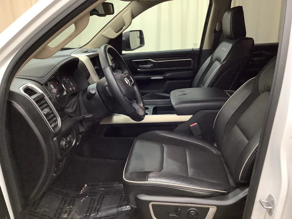 Used 2020 Bright White Clearcoat Ram Laramie image 14