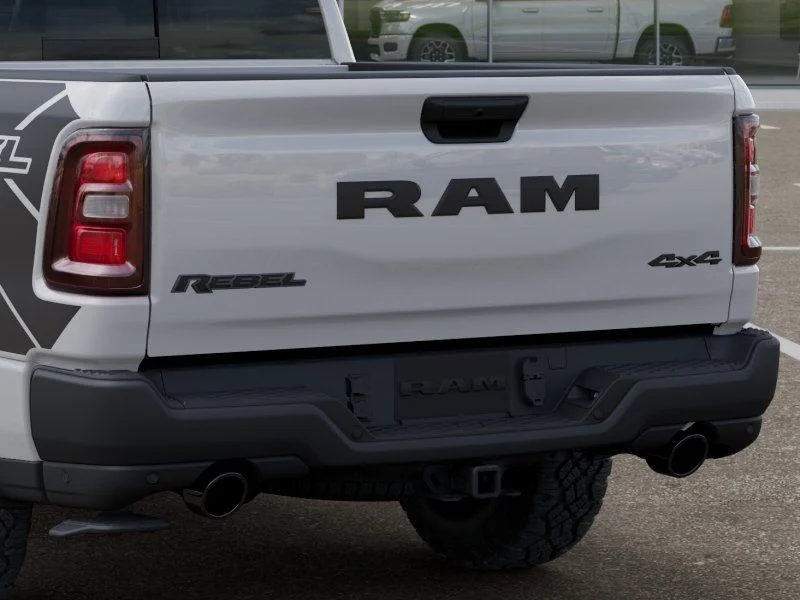 New 2026 Bright White Clear-Coat Exterior Paint RAM Rebel image 14