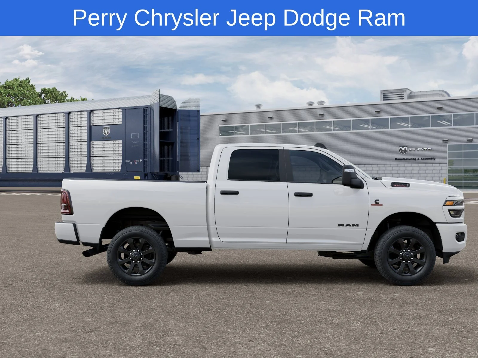 New 2027 Bright White Clear-Coat Exterior Paint RAM Big Horn image 21