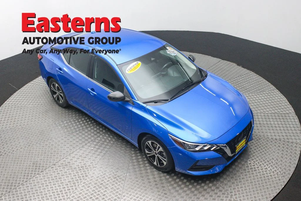 Used 2021 Blue Nissan SV image 3
