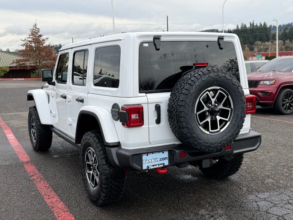 New 2026 Bright White Clearcoat Jeep Rubicon image 6