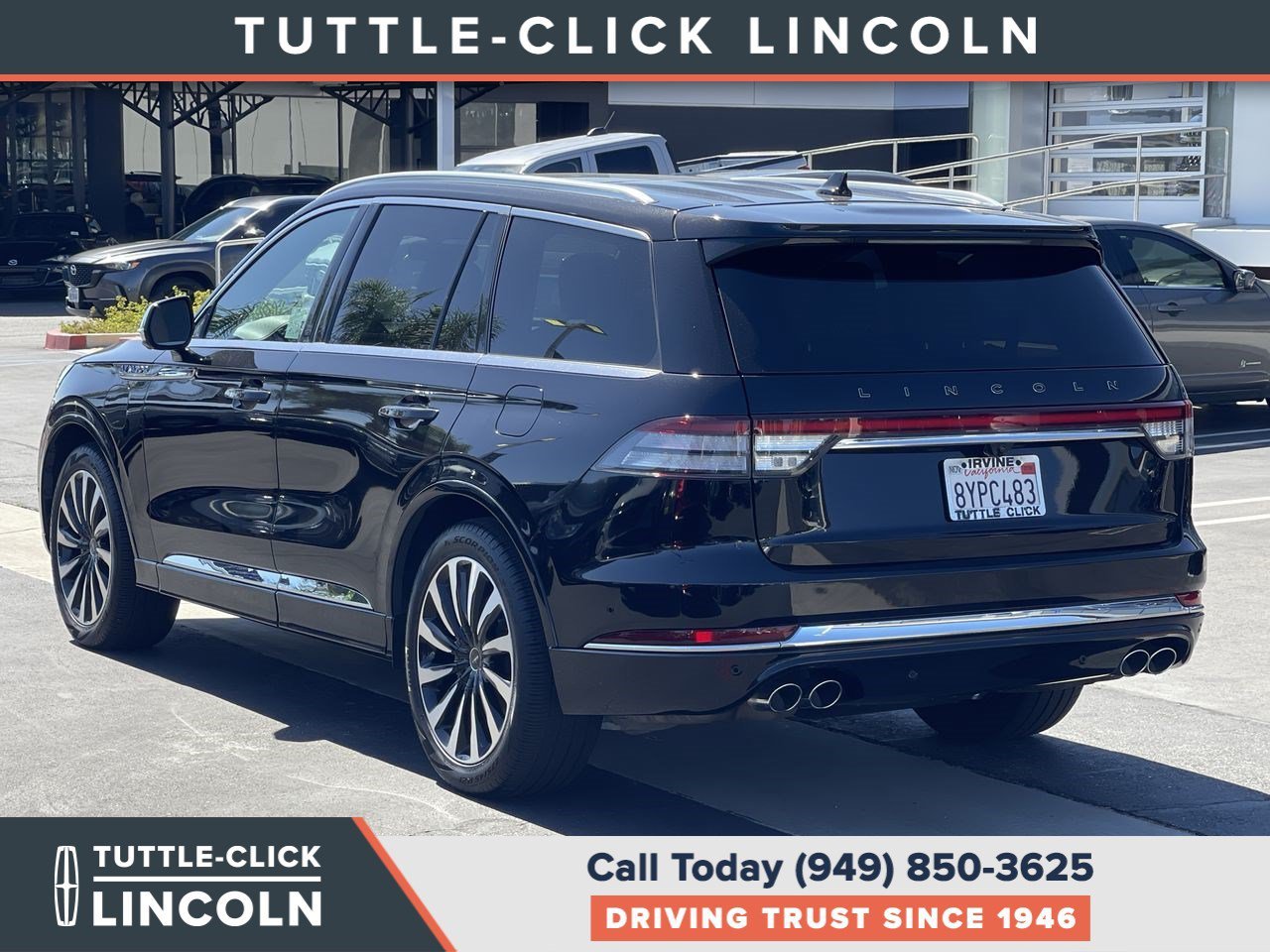 Certified Used 2022 Black Lincoln Black Label Grand Touring image 4
