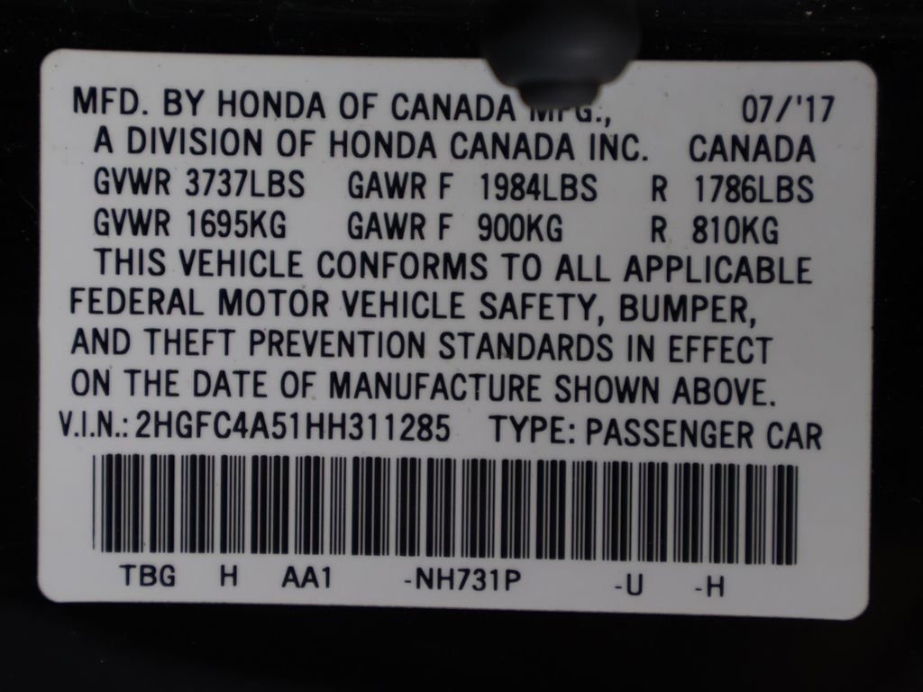 2017 Honda Civic LX - Photo 33