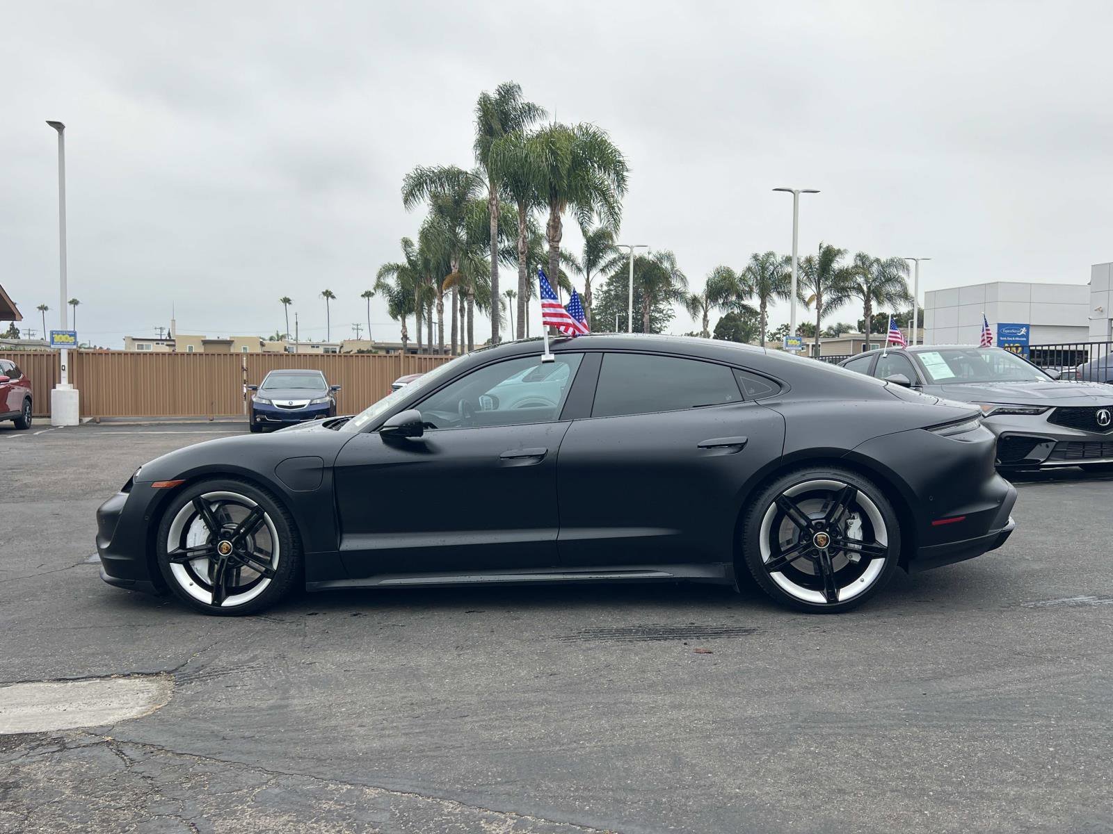 Used 2020 Porsche Taycan Turbo with VIN WP0AC2Y10LSA71134 for sale in Huntington Beach, CA