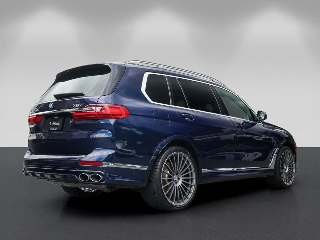 Used 2021 Tanzanite Blue II Metallic BMW ALPINA XB7 image 3