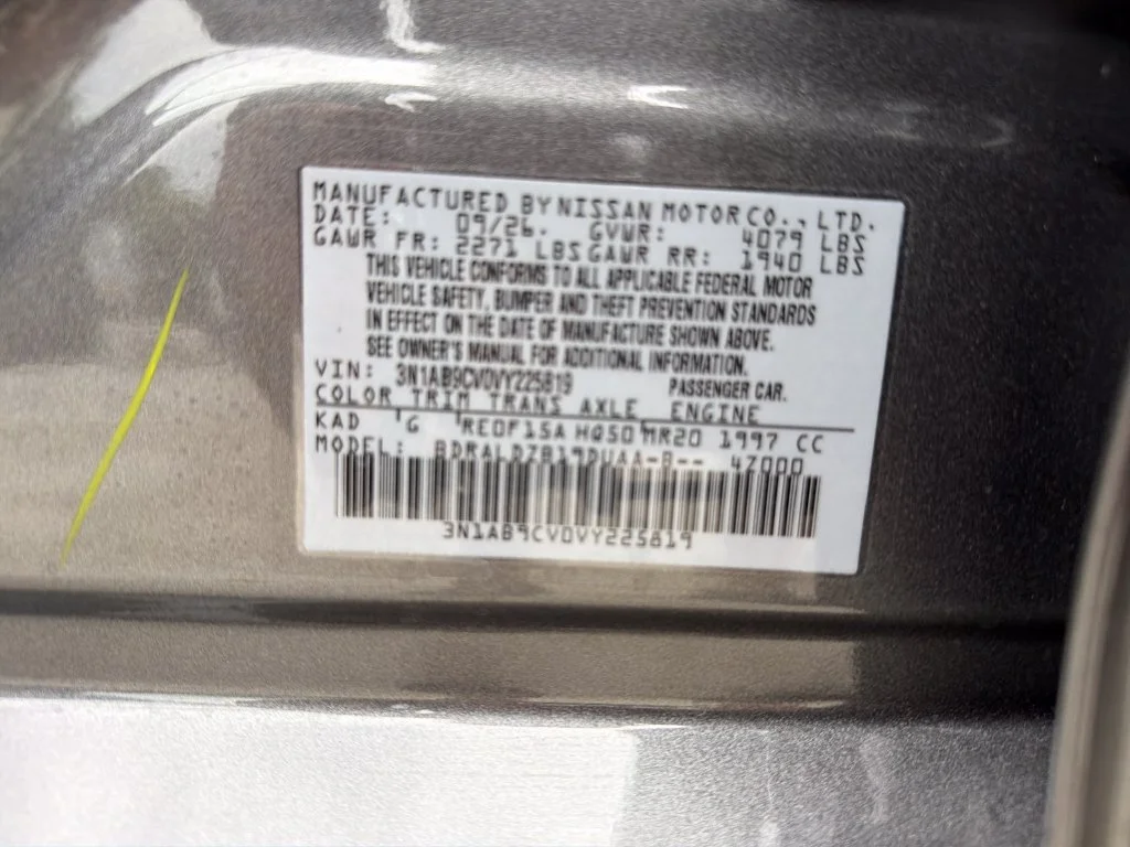 New 2027 Gun Metallic Nissan SV image 29