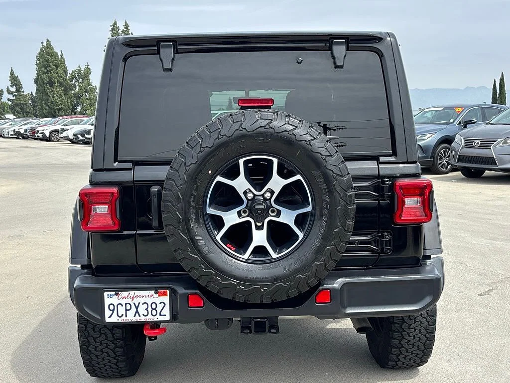 Used 2022 Black Clear Coat Jeep Rubicon image 4