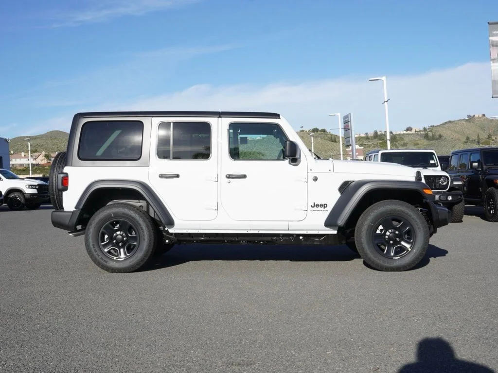 New 2026 Bright White Clearcoat Jeep Sport image 2