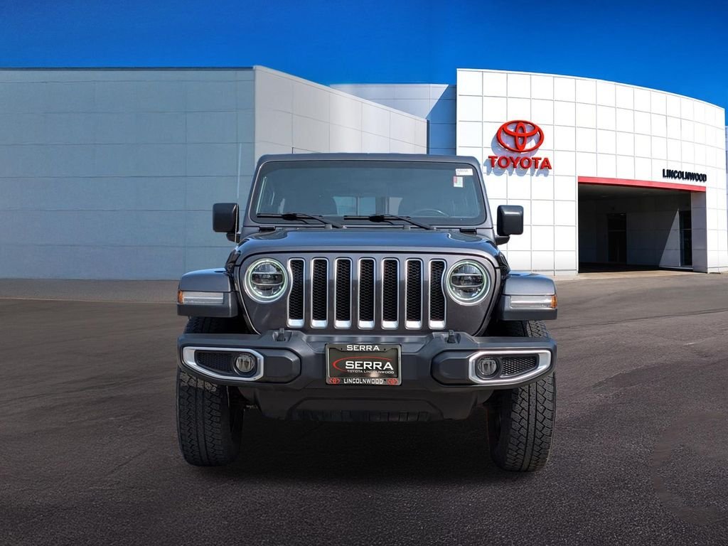 Used 2018 Gray Jeep Unlimited Sahara image 4
