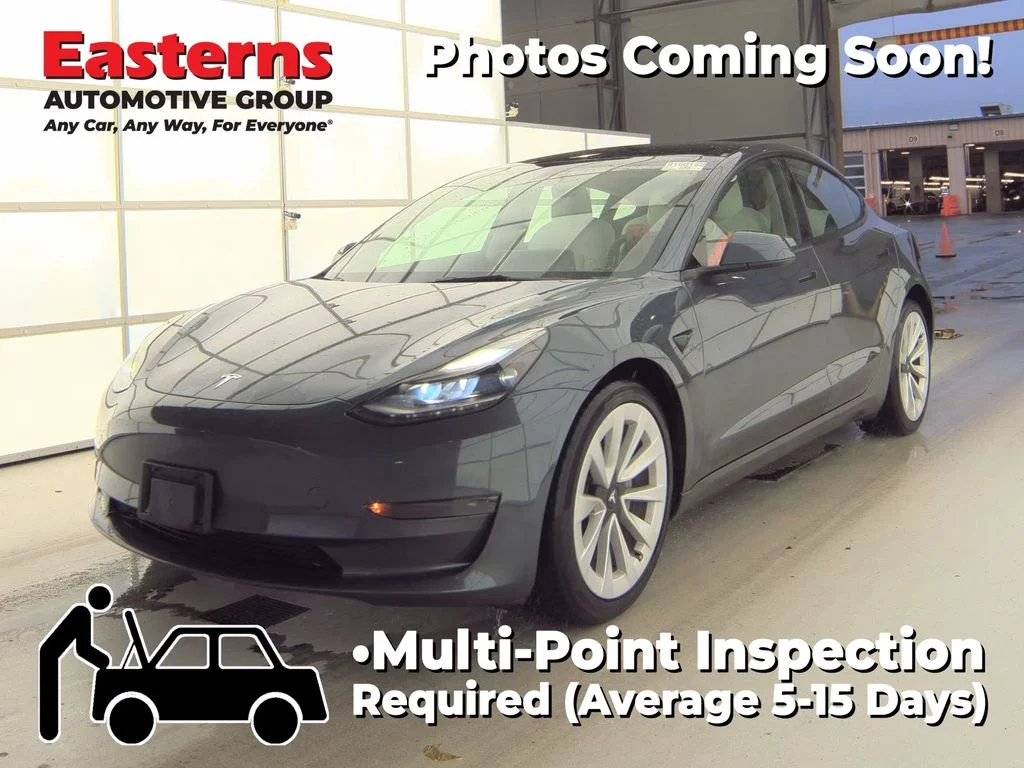 Used 2023 Gray Tesla Base image 1