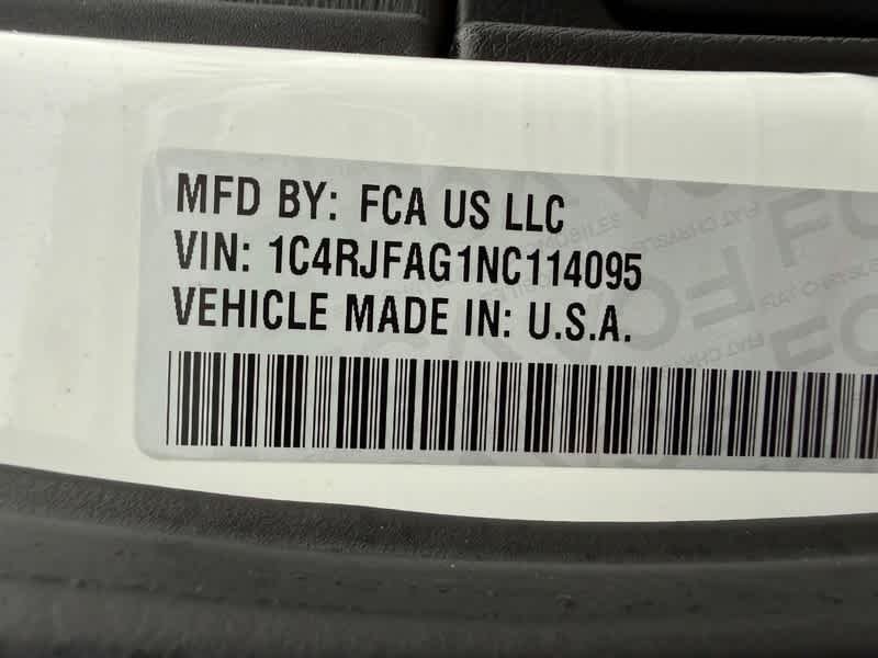 Used 2022 Bright White Clear Coat Jeep Laredo E image 27