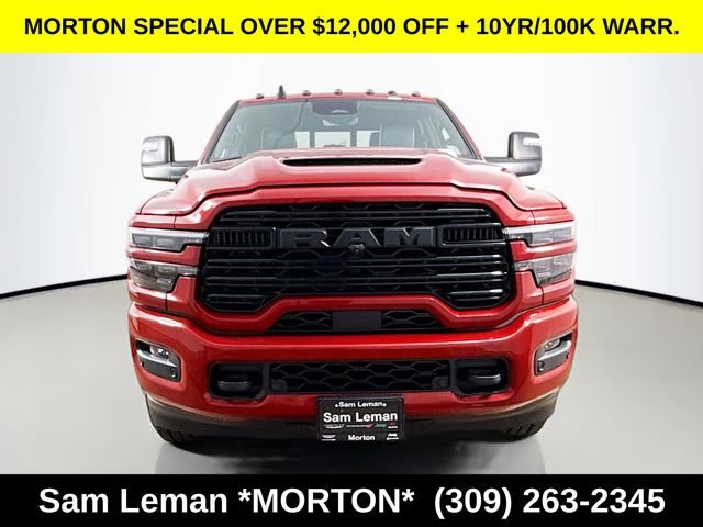New 2026 Molten Red Pearl-Coat Exterior Paint Ram Laramie image 2