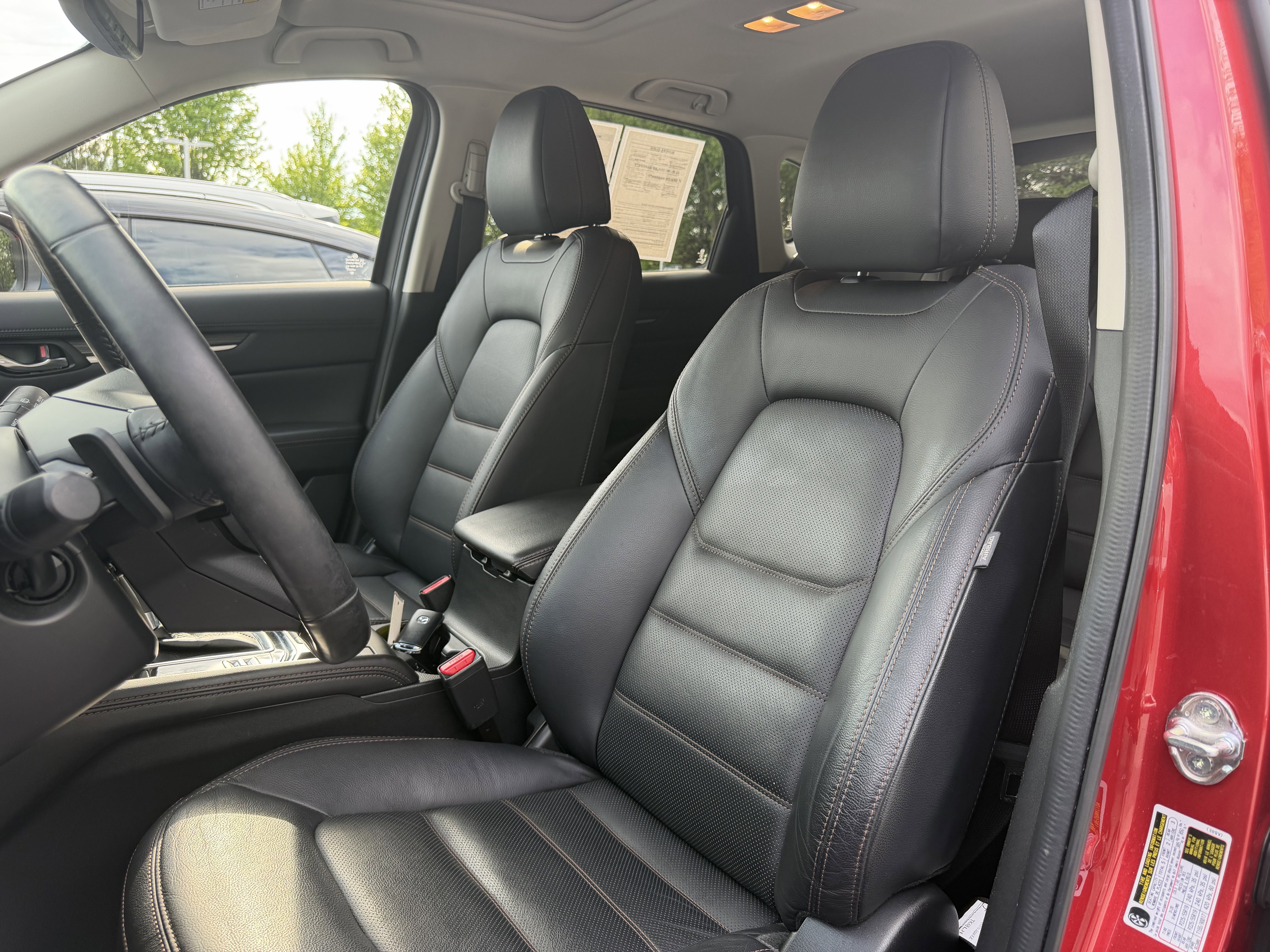 Used 2021 SOUL RED CRYSTAL Mazda Grand Touring Reserve image 9