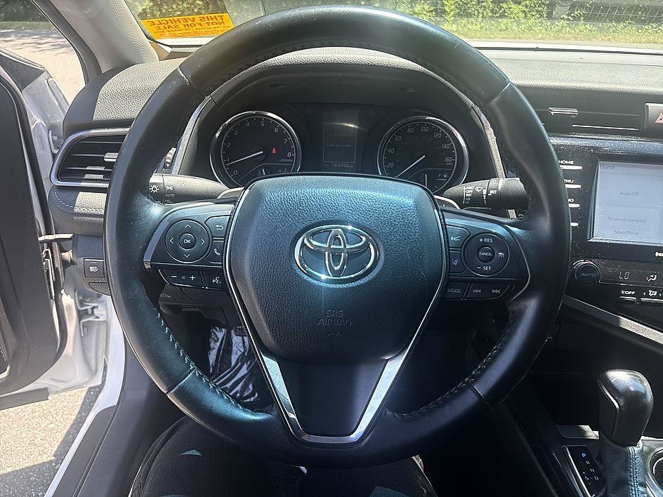 Used 2020 Super White Toyota SE image 17