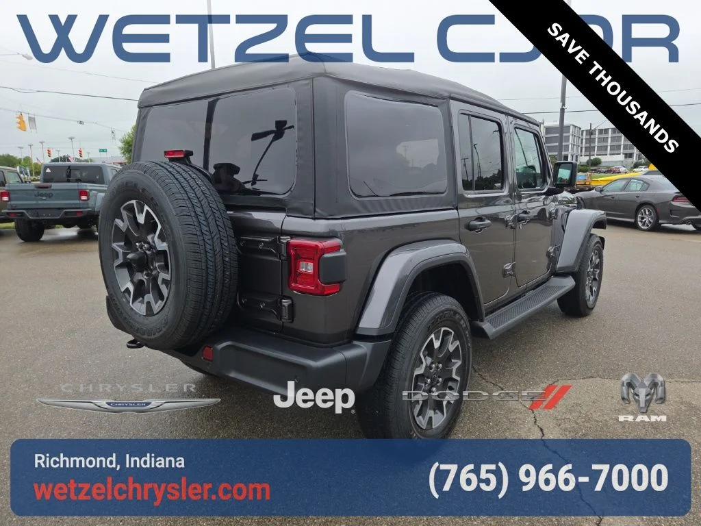 New 2025 Gray Jeep Sahara image 7