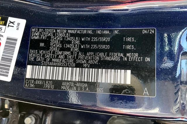 Certified Used 2024 BLUEPRINT Toyota  image 36