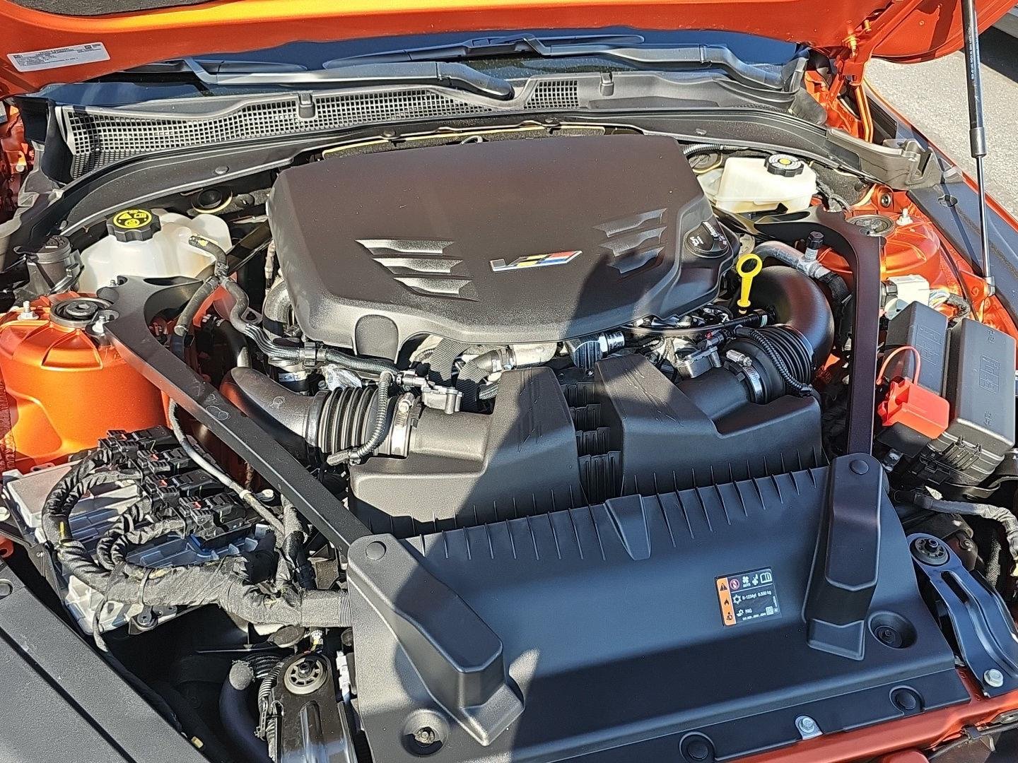 Used 2023 Blaze Orange Metallic Cadillac Blackwing image 33