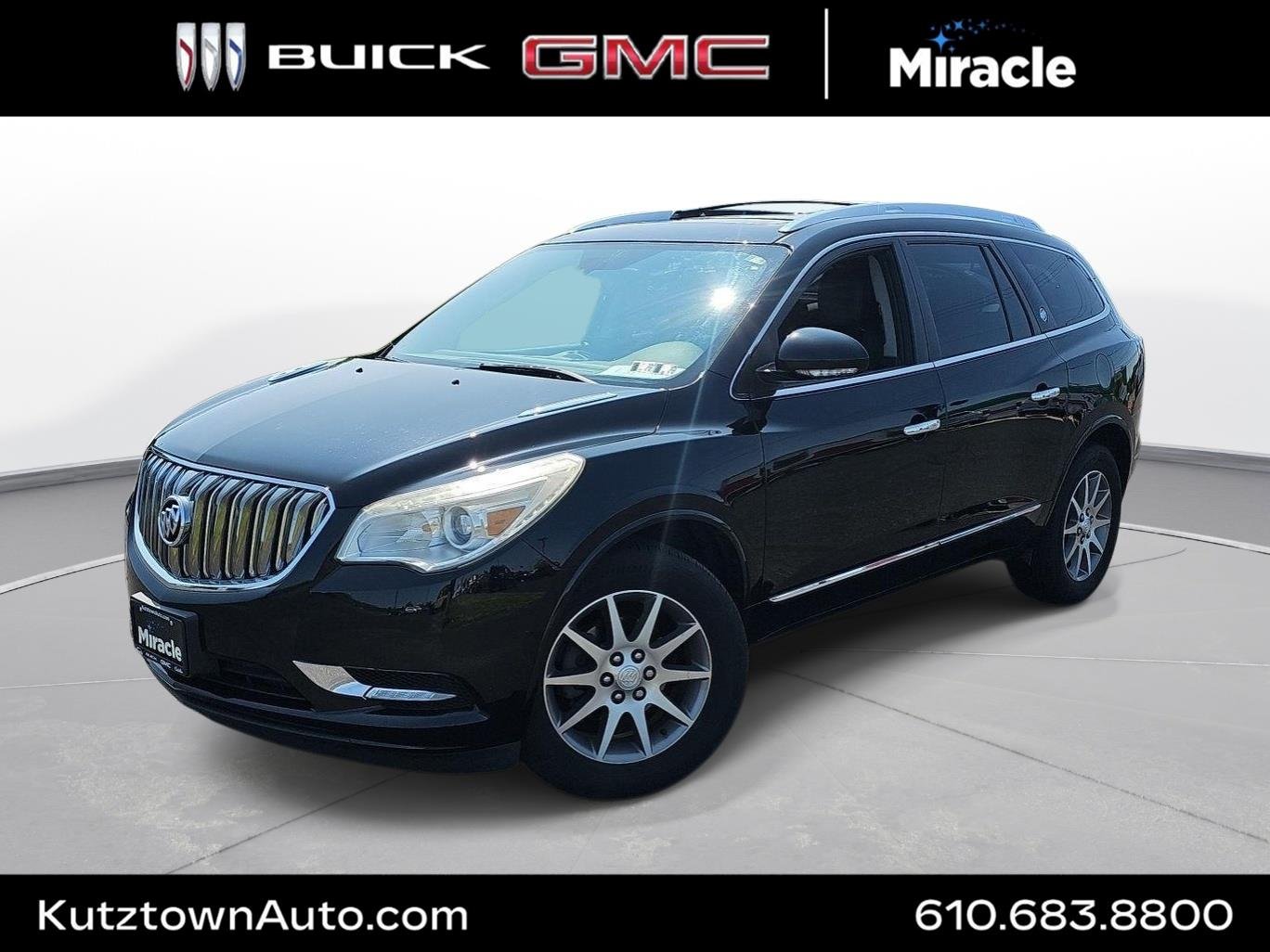 Used 2016 Ebony Twilight Metallic Buick Leather image 1