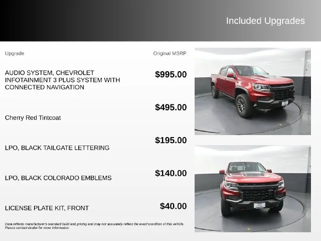 Used 2021 Red Chevrolet ZR2 image 4