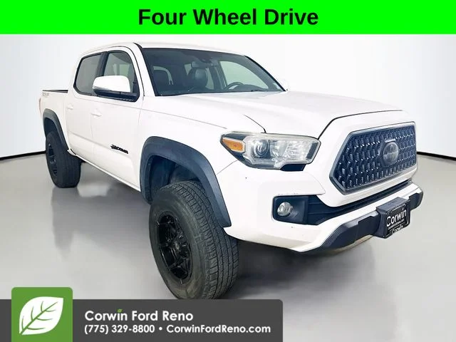 Used 2018 Super White Toyota TRD Off-Road image 1