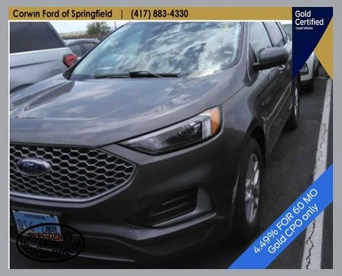 Used 2024 Carbonized Gray Metallic Ford SEL image 1